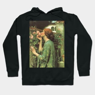 My Sweet Rose (aka The Soul of the Rose) by John William Waterhouse Hoodie